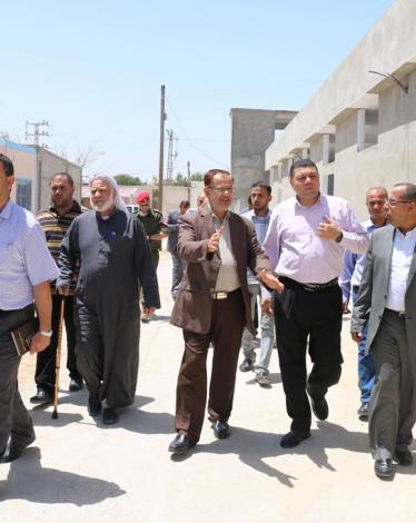 تفقد التشريعي معبر بيت حانون