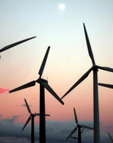 إنتاج الكهرباء بالرياح