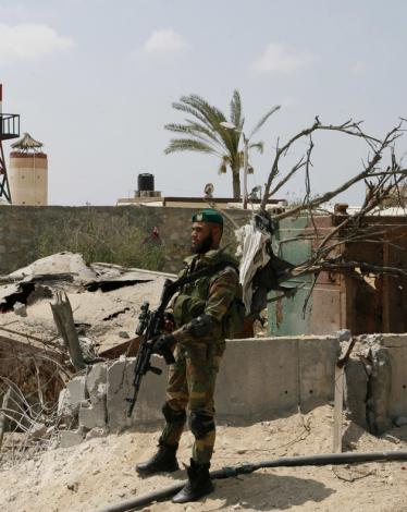 إصابة فتاة فلسطينية برصاص الجيش المصري برفح