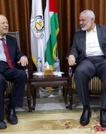 هنية يستقبل وفوداً من الفصائل الفلسطينية