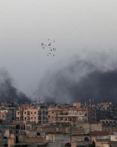 حلب تحترق