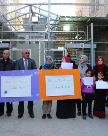 خلال الوقفة التضامنية