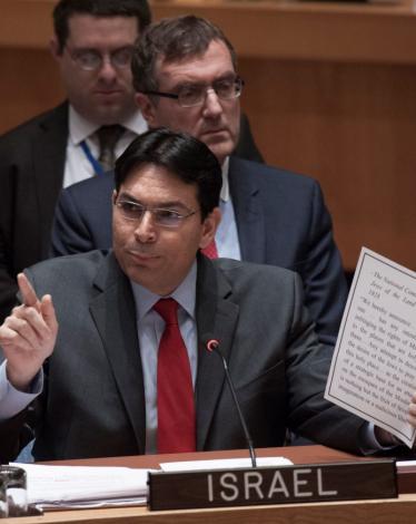 دانون: خطاب عباس قنبلة موقوتة