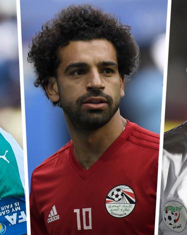 صلاح ومحرز وماني 