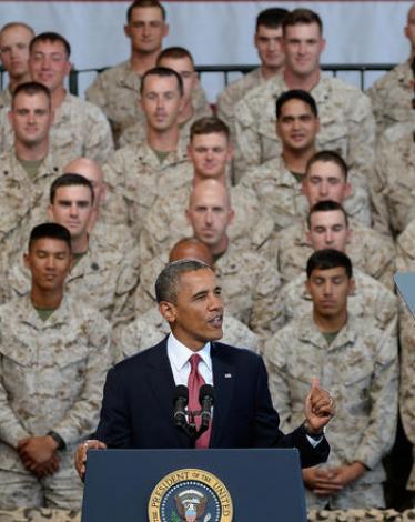 أوباما وجنوده الأمريكان