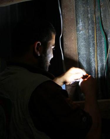 حماس والإنارة في غزة