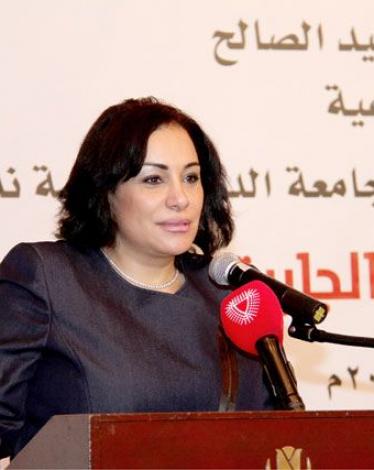 مدير إدارة المرأة والأسرة والطفل بالجامعة العربية إيناس مكاوي