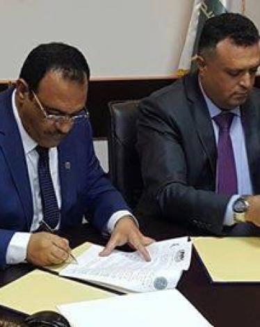 توقيع مذكرة التفاهم بين النيابة ونقابة الصحفيين