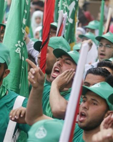 جماهير حركة حماس