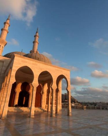 مسجد الخالدي غرب مدينة غزة