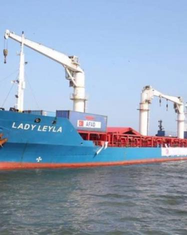 سفينية المساعدات التركية "ليدلي ليلى"