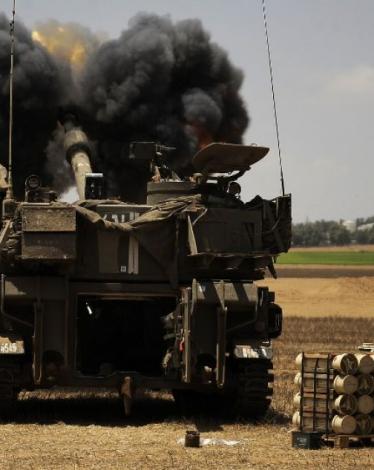 مدفعية الاحتلال الإسرائيلي