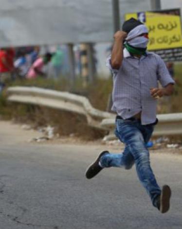 إصابة مواطنين بقمع الاحتلال مسيرة شرق البيرة