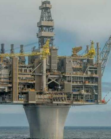 إحدى المنصات النفطية