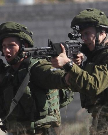 الاحتلال يطلق النار_1