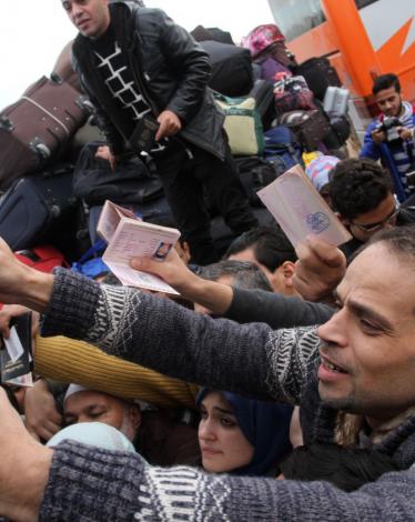 هيئة المعابر: فتح باب المراجعة بوحدة التسجيل للسفر بعد العيد