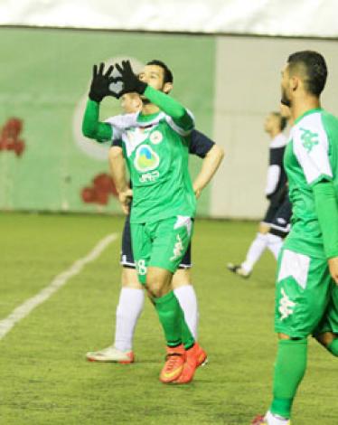  المهاجم الطرعاني مصطفى أبو رحال
