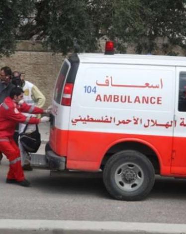 إصابتان إحداهما خطيرة جدا بحادث سير بمحافظة رام الله