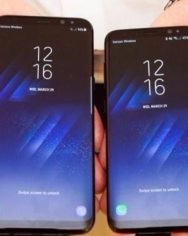 سامسونغ تحل مشكلة ألوان شاشة غالاكسي إس 8 قريباً