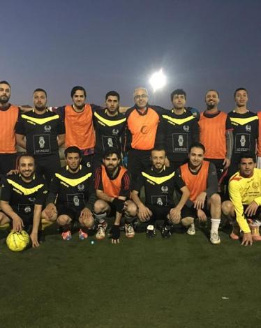 فريق المقاصد ينتصر وديا على نقابة الصيادلة