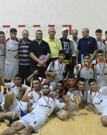 خدمات البريج بطلا لبطولة اليد للشباب