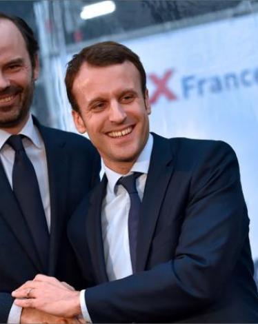 ماكرون يعين إدوارد فيليب رئيسا لوزراء فرنسا