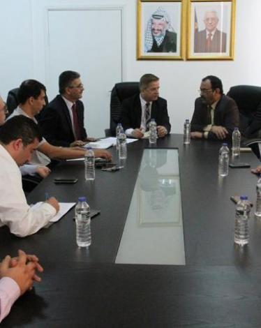 اجتماع إنهاء إضراب الأطباء بالضفة