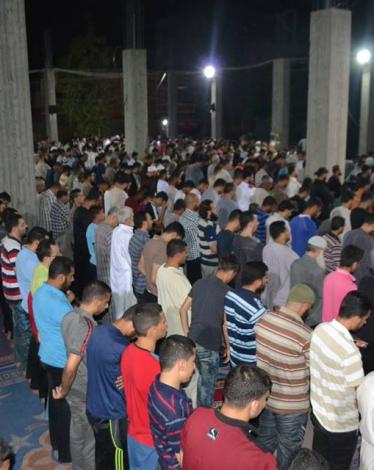 صلاة التراويح في المساجد المدمرة