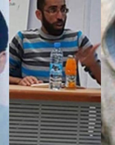 الشبان الثلاثة الذين اختطفهم جهاز مخابرات السلطة