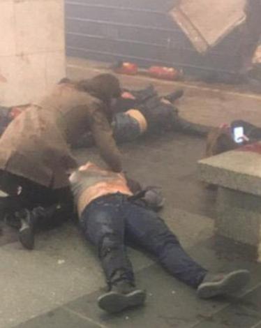 قتلى في انفجار بمحطة مترو بسان بطرسبرغ بروسيا