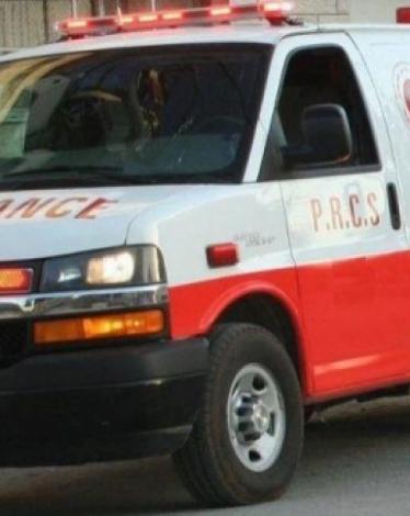 إصابات بحادث سير في جنين