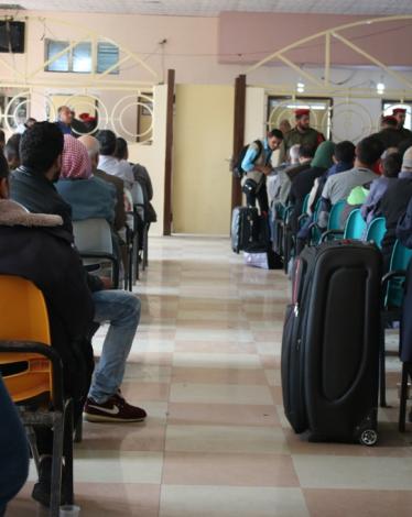 المسافرين في معبر فح