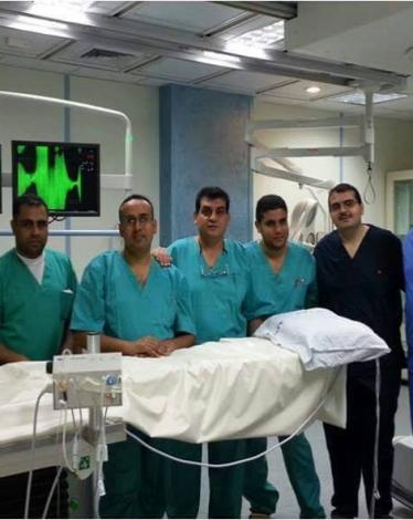 أطباء يستأصلون ورم دموي في الكبد بواسطة القسطرة القلبية