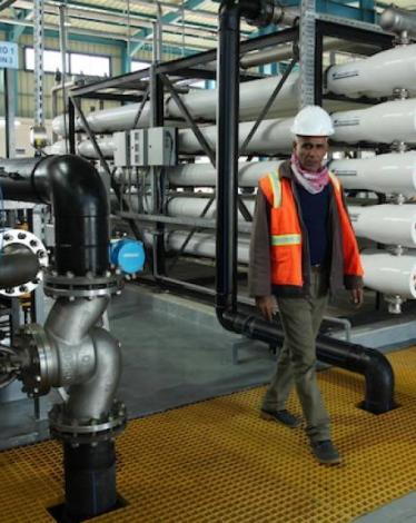 صورة خبر افتتاح بلديات الساحل خزاني مياه بدير البلح والنصيرات