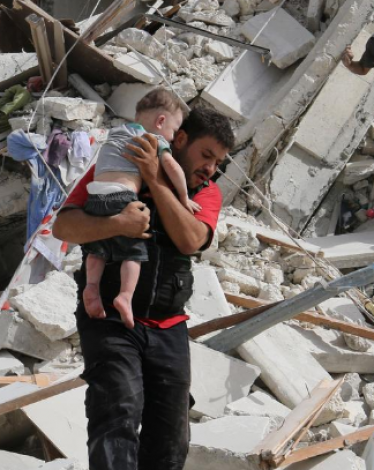 قتلى وجرحى بغارات على شرقي حلب