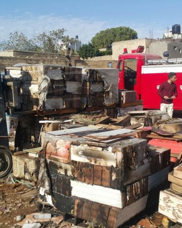 الدفاع المدني يتعامل مع 261 حادث إطفاء وإنقاذ خلال أسبوع