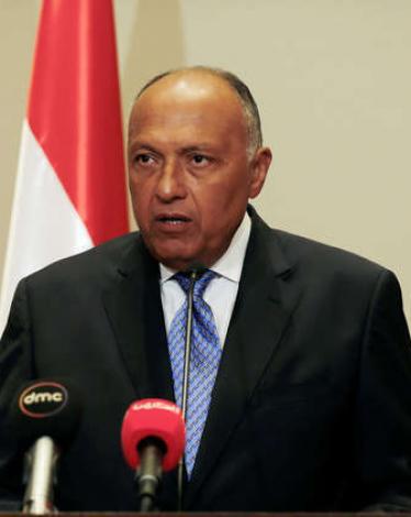 وزير الخارجية المصري: علينا الدفاع عن أراضينا