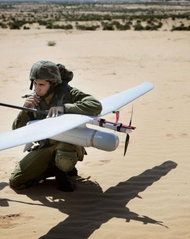 طائرة إسرائيلية بلا طيار