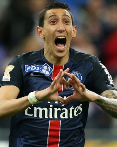 النجم الأرجنتيني آنخيل دي ماريا