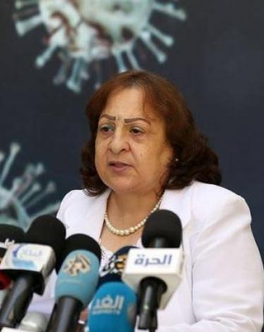 الكيلة تكشف تطورات الحالة الوبائية في فلسطين
