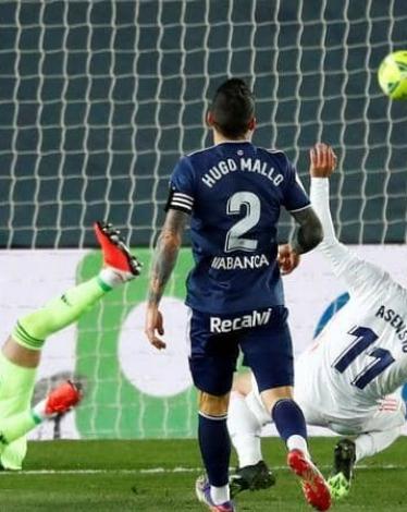 الهدف الثاني للريال بتوقيع أسينسيو