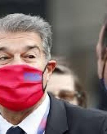 خوان لابورتا رئيسا جديدا لنادي برشلونة الإسباني