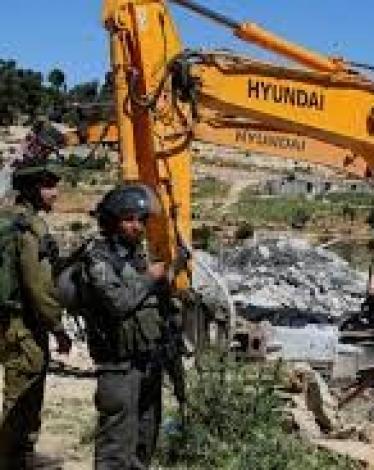 الاحتلال يهدم غرفة زراعية بالقدس