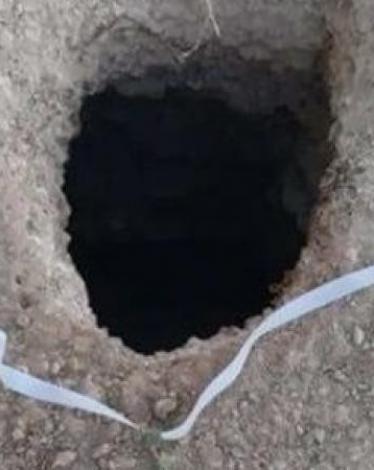 المشاهد الأولى لفتحة النفق في سجن جلبوع الذي هرب منها الأسرى