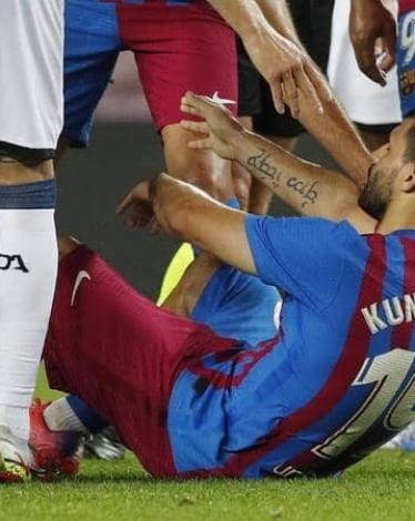 وعكة أغويرو المفاجئة.. شبح "إريكسن جديد" في "كامب نو"