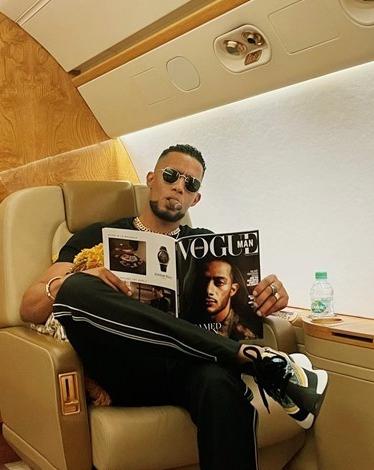 محمد رمضان في ضيافة نجل رئيس الإمارات