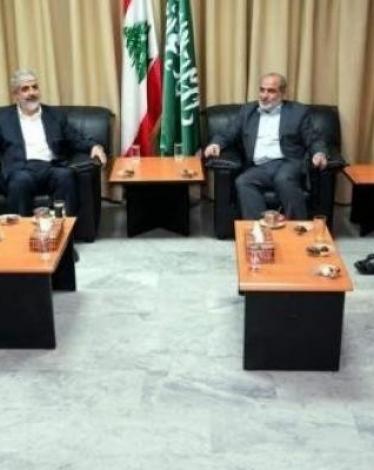 تفاصيل لقاء وفد "حماس" في لبنان مع الأمين العام للجماعة الإسلامية