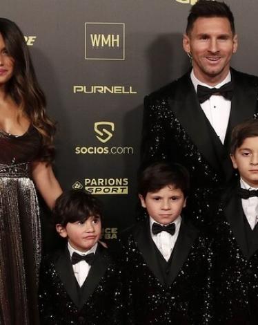 ميسي وأسرته غارقون في الذهب!