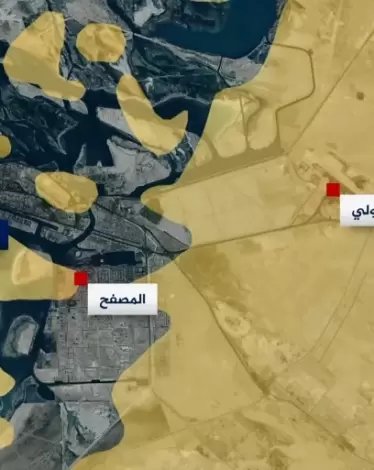 انفجار بمنطقة المصفح في أبوظبي