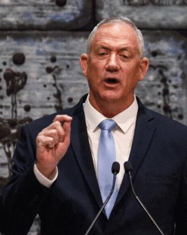 وزير جيش الاحتلال بيني غانتس